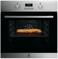 Духовой шкаф электрический с паром Electrolux SteamBake EOD3H40BX, нержавеющая сталь/черный (Польша)