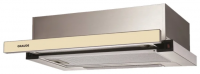 Вытяжка GRAUDE DHF 60.0 EL, встраиваемая, механическое управление, 1 двигатель