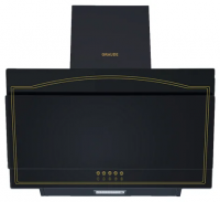 Вытяжка GRAUDE DHK 60.1 S, наклонная, черная, мощность 85 Вт, 3 скорости