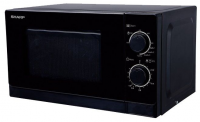 Sharp R-6000RK микроволновая печь с грилем (чёрный)