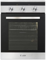 Духовой шкаф электрический LEX EDM 4570 IX, нержавеющая сталь, гидролизная очистка, 7 режимов нагрева