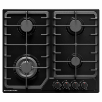 Газовая варочная панель Kuppersberg FS 66 B, черный