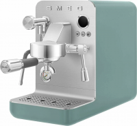 Кофеварка рожковая Smeg EMC02EGMEU, зеленый/серебристый