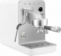 Кофеварка рожковая Smeg EMC02WHMEU, белый/серебристый