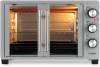 Мини-печь Hyundai MIO-HY077, 30л. 1500Вт серебристый