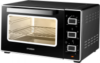 Мини-печь Hyundai MIO-HY093, 28л. 1600Вт черный