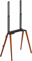 Подставка для телевизора Cactus CS-ST3644BKWN, черный/орех 43"-65" макс.40кг напольный