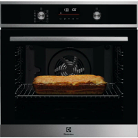 Духовой шкаф Electrolux EOF6P76X2, пиролиз, черный/серебристый (Италия)