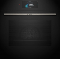 Духовой шкаф электрический с паром Bosch HSG7584B1, черный