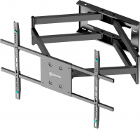 Кронштейн для телевизора Onkron M8L, черный 42"-110" макс.100кг настенный поворотно-выдвижной и наклонный