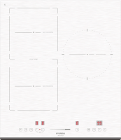 Индукционная варочная панель Hyundai HHI 4771 WG, белый