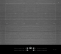 Индукционная варочная панель Hyundai HHI 6786 GR, серебристый