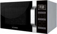 Микроволновая печь Hyundai HYM-D3044, 23л. 700Вт черный/серебристый