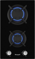Газовая варочная панель Weissgauff HGG 320 BGR, черный