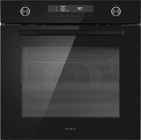Электрический духовой шкаф Weissgauff EOM 741 PDB Black Edition, черный