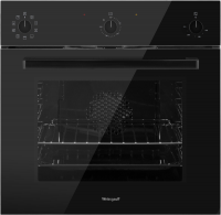Электрический духовой шкаф Weissgauff EOV 206 SB Black Edition, черный