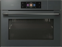 Компактный духовой шкаф с паром и СВЧ Asko OCSM8478GG, серый