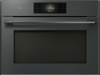 Компактный электрический духовой шкаф с СВЧ Asko Elements OCM8478GG, серый
