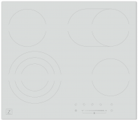 Электрическая варочная панель Zugel ZEH603W, белый