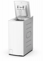 Стиральная машина с вертикальной загрузкой Midea MF100T80BS/W-RU, белый