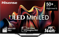 Телевизор Mini LED Hisense 55U7NQ, Smart TV, темно-серый