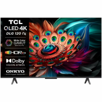 Телевизор QLED TCL 50C655, Smart TV, черный