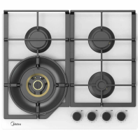 Газовая варочная панель Midea MG697VGW, белый