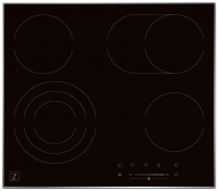 Электрическая варочная панель Zugel ZEH603FB, черный