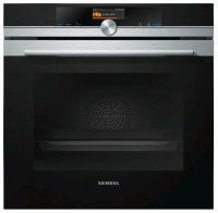 Электрический духовой шкаф Siemens HB676GBS1, черный/серебристый