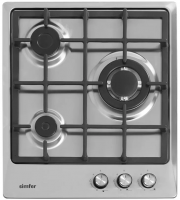 Газовая варочная панель Simfer H45V35M516, нержавеющая сталь