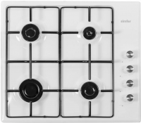 Газовая варочная панель Simfer H 60 Q 40 W 411, белый