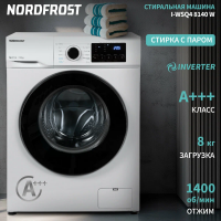 Стиральная машина NORDFROST i-WSQ4 8140 W белый