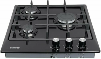 Газовая варочная поверхность Simfer H45V30B416, черный