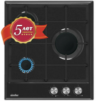 Газовая варочная поверхность Simfer H45V30B416, черный