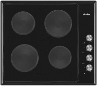 Электрическая варочная панель Simfer H60E04B016, черный