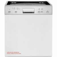 Полувстраиваемая посудомоечная машина Bomann GSPE 7414 TI