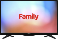 Телевизор LED Asano 24LF7020T, Smart TV, черный