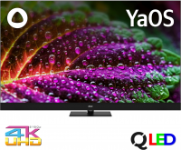 Телевизор QLED BBK 55LED-8259/UTS2C, Smart TV, черный