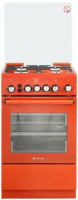 Газовая плита De Luxe 5040.40 Г (кр) чр (исп.017), оранжевый