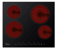 Электрическая варочная панель Midea MCHF645, черный