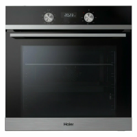 Электрический духовой шкаф Haier HOQ-K2ANN3BX, черный/серебристый