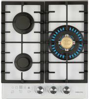 Газовая варочная панель Hiberg VM 4535 W, белый