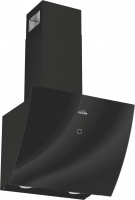 Вытяжка наклонная Elikor Wave BK 50, черный