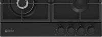 Газовая варочная панель Indesit THPM 642 WS/BL/I, черный