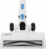 Вертикальный пылесос Coolfort CF-3006, белый/голубой