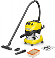 Пылесос профессиональный Karcher WD 4 P S V-20/5/22 (1.628-290.0) желтый/черный/серебристый