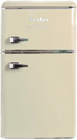 Холодильник Tesler RT-132 BEIGE, бежевый
