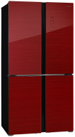 Холодильник Hiberg RFQ-500DX NFGR inverter, красный
