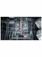 Посудомоечная машина встраиваемая Bosch SMV8YCX02E, полноразмерная, сушка с цеолитом, индикация времени на полу (Германия)