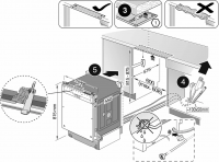 Посудомоечная машина встраиваемая Bosch SMV8YCX02E, полноразмерная, сушка с цеолитом, индикация времени на полу (Германия)